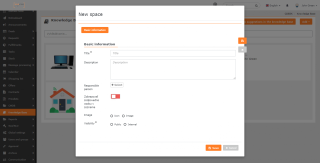 Knowledge Base - CDESK