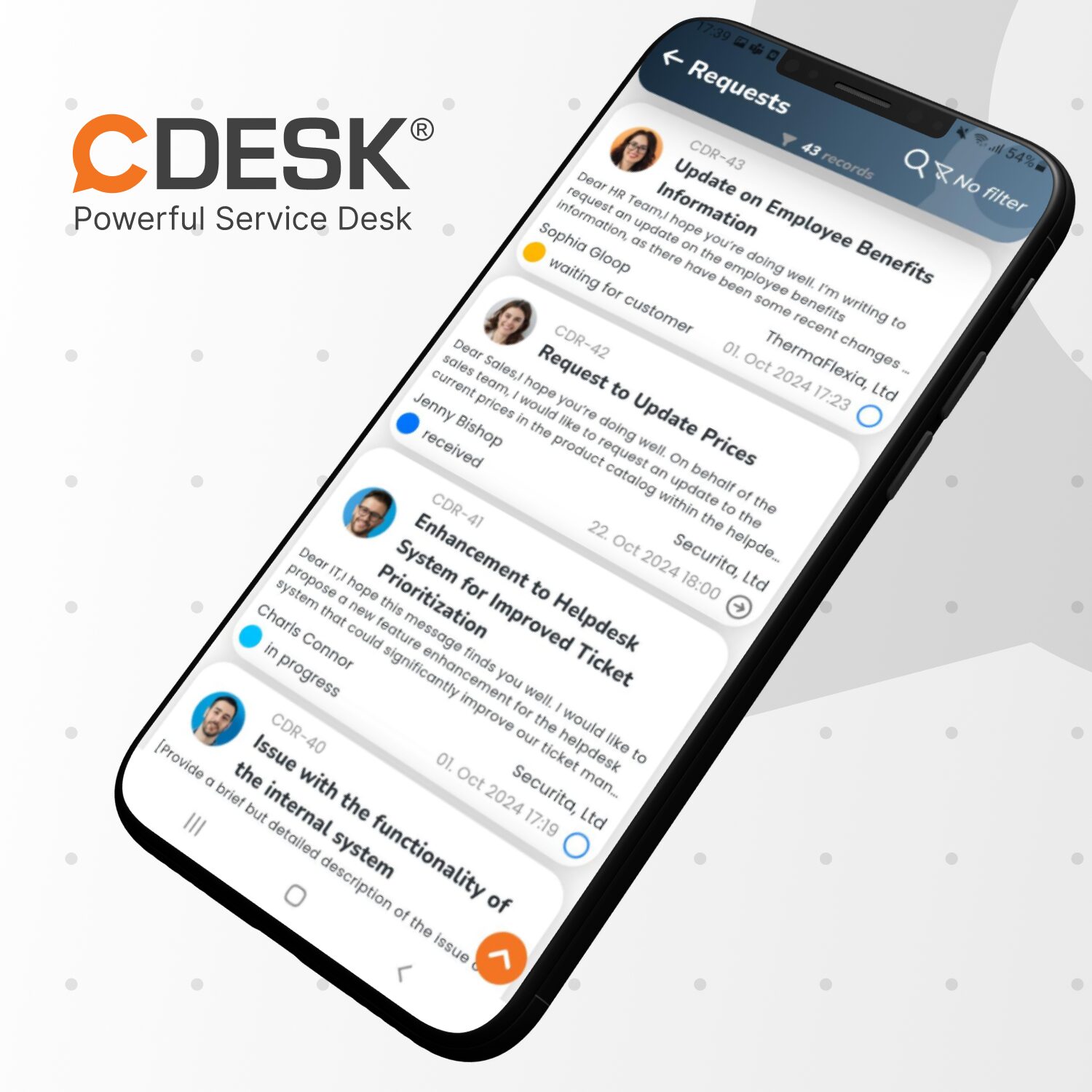 List of new features and fixes in CDESK Pro 3.0.164